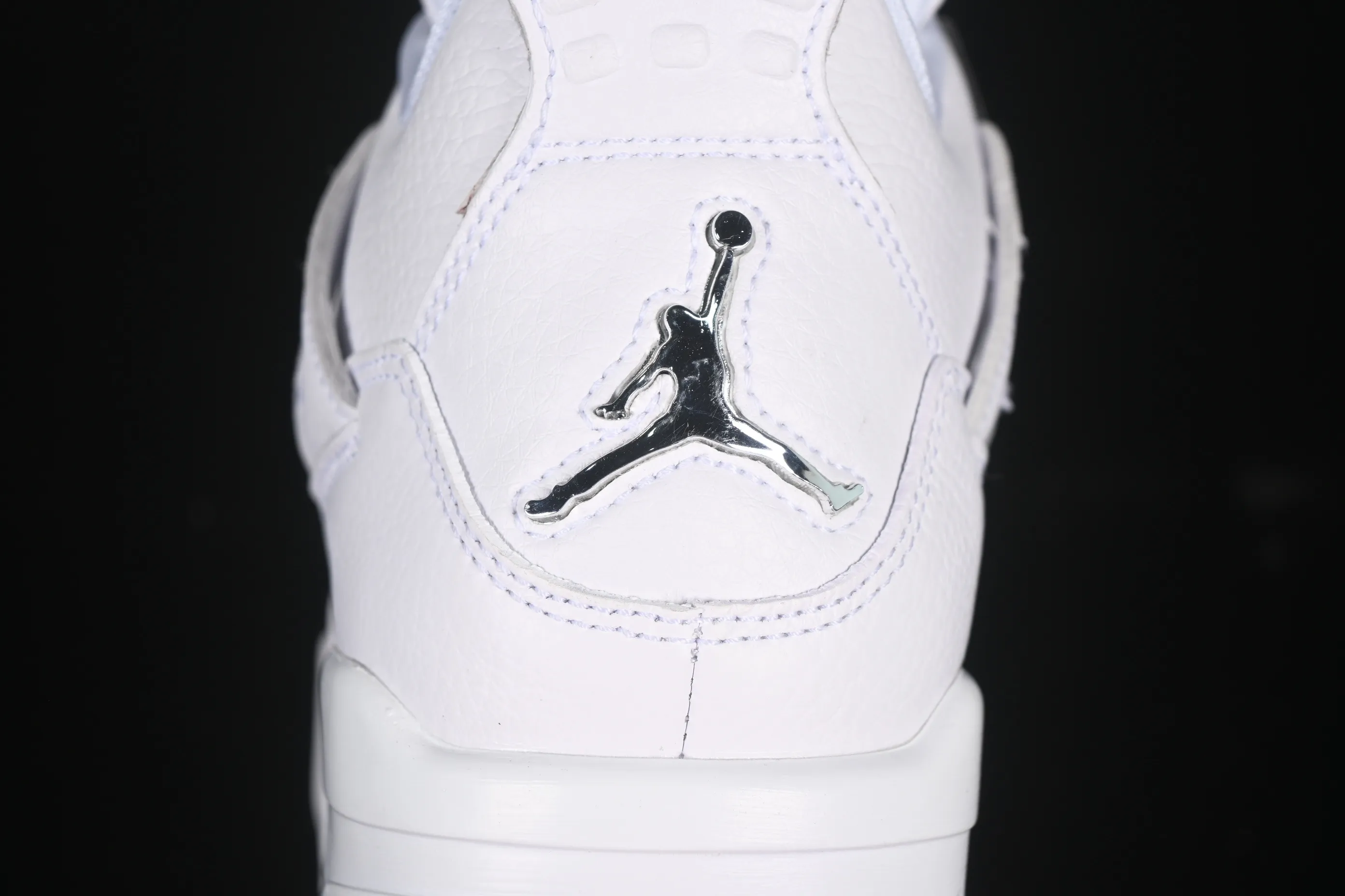 All categories Air Jordan Jordan series basketball shoes Air Jordan 4 Air Jordan 4 Retro "PureMoney" AJ4 Joe 4 White Cat First layer leather 308497-100